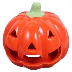 Candle Holders Halloween Holder Pumpkin Wote Ceramika Tealight Candlestick Crafts Dekoracyjne stojak