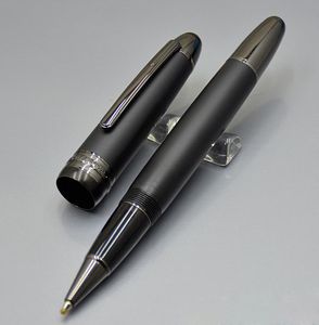Berömd Roller Ball Pen Matte Black Gift Pen White Classique Office Writing Pennor med serienummer1543753