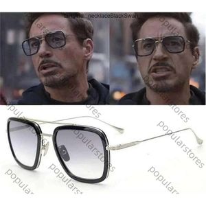 Topp solglasögon en Dita -flyg 006 Stark Glasses Topp lyxig högkvalitativ designer för män Kvinnor Ny försäljning Världsberömd modevisning Italiensk 963