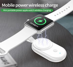 Mini Portable Power Bank Iwatch Wireless Charger Charge Magntic لشحن Apple Watch 6 5 4 3 2 1 Series6586453