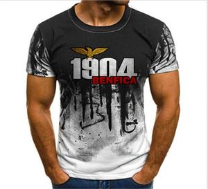 UNISSEX man039s roupas moda tshirt benfica 1904 esportes impressos camiseta casual street style8013155