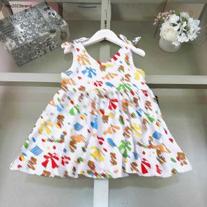 Neue Mädchen Kleider Kids Designer Kleidung Baby Rock ärmellose Hosenträger Kinderpartydresse Größe 90-130 cm Prinzessin Kleid 24April