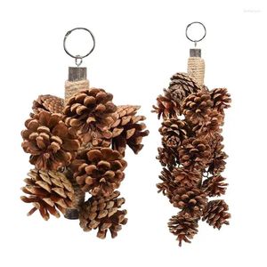 Other Bird Supplies Parrot Foraging Toys Pet With Pine Cones Chewing Swing Toy For Birds Conures Cockatoo Accessories