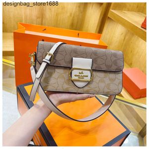 Umhängetasche Designer American Classic Style 2024 Neue Unterarmtasche Damen Mode vielseitige trendige Textur Crossbody