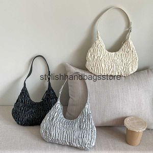 Сумки на плечах Новый продукт 2024 Spring Womens Bag Ins Triumphal Arch Underarm High End и уникальный дизайн модный склад H240403