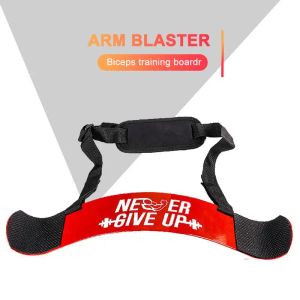 Levantamento Premium Suporte de braço Placa de levantamento de peso Construção corporal Ajuste Biceps Bomber Curl Suporte de tiras de treinamento Acessório de treinamento