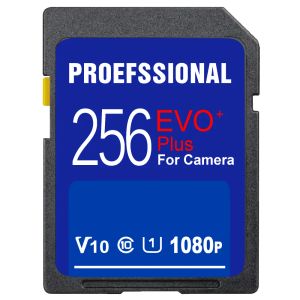 V10 Memory Card för 1080p 3D 4K Videokamera Original 16G 32GB U1 Camera SD 64GB 128GB 256 GB U3 SD Card Class10