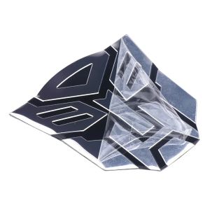 Auto Styling Plastik 3D -Autoaufkleber Cool Autobots Logo Transformers Badge Emblem Heck Aufkleber Motorradfahrradfahrradautos Dekoration