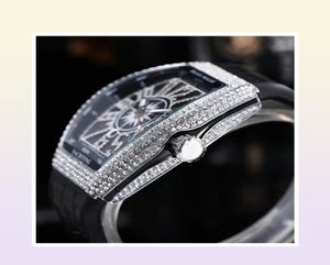 2022 Ruch zegarek męski obserwuje gumowy pasek obserwacyjny Shinning Diamond ICD Out Stali Fase Watch for Men Lifestyle WAT7846766