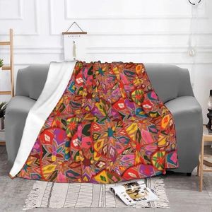 Coperte dipinto etiope arte arte inverno inverno africa traspirabile super morbido lancio coperta per letti da viaggio da letto