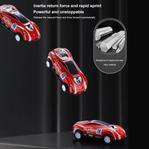 50/30/20st Mini Alloy Car Model Set With Storage Box Diecast Cars for Boys Sliding Inertia Vehicle Children Toys For Kids Gifts