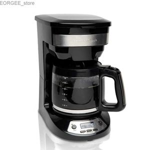 コーヒーメーカーハミルトンビーチ14カッププログラム可能なコーヒーメーカーブラック46295 Y240403