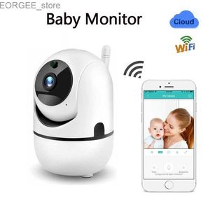 Andra CCTV -kameror 1080p IP WIFI -kamera Baby Monitor inomhus CCTV Säkerhetskamera Video AI Spårning Audio Surveillance Camera med WiFi YCC365 Plus Y240403