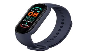 Smart Band 6 Smart Wristbänder Tracker Armband wasserdichte Smartwatch -Herzfrequenzblut -Sauerstoff -OLED -Bildschirm für Huawei Xiaomi5637862