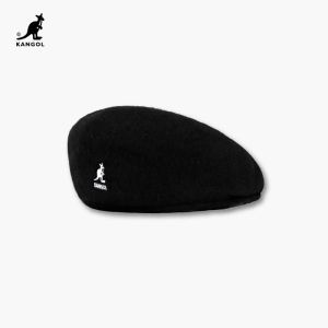 Berets Original Kangol Wool Beret 504 Cap Men Women Wool Hat Fashion Ladies Coll Color Discal Winter Hats Autumn and Winter Berets