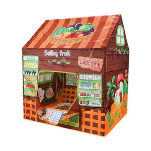 Cozinhas brincar de comida garoto tocar tenda infantil playhouse interno de brinquedo ao ar livre casa para menino menina perfeita para presente de aniversário 2443