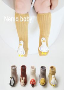 New Baby Socks Cute Cartoon Doll Toddle Tube Socks Nonslip Dot Glue Autumn and Winter7305263