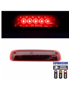 Car Led Third Brake light Assembly For Jeep Cherokee XJ Red Rear Brake Stop Tail lamp 1997-2001