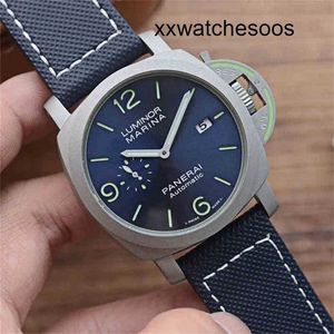 أفضل استنساخ للرجال الرياضة مشاهدة Panerais Luminor حركة Wristwatch Carbon Fiber Material of Freely Series Watch