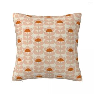 Kudde Orla Kiely Pillow Case Soft Polyester Cover Decor Colorful Leaf Case Bed Zippered 40 40 cm