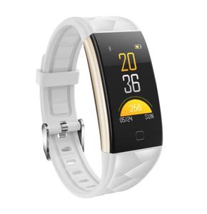 T20 Smart Armband Blodtryck Blod Syre Hjärtfrekvens Monitor Smart Watch Fitness Tracker Waterproof Smart Wristwatch för IPHO1859965