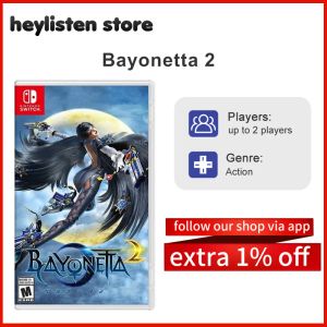 Affärer Nintendo Switch Game -erbjudanden Bayonetta 2 Stander Edition Games Physical Cartridge