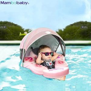 Mambobaby baby float bröstbagge ring barn midja badflöten småbarn icke-inflatable boj badtränare pool tillbehör leksaker 240321