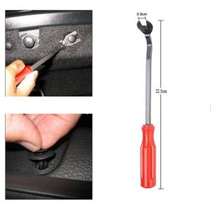 Car Audio Door Removal Trim Tool Panel Pry Terminal Plastic Fastener Tools Staples Set Upholstery Kit Repair Sheet Tooling Clips