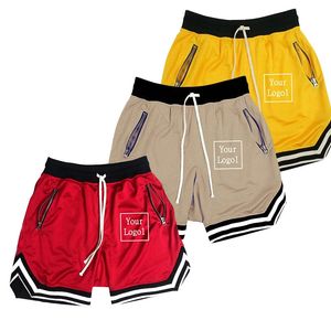 Custom Mens Sports Basketball Shorts Mesh Quick Dry Gym Shorts for Summer Fitness Joggers Casual Breathable Short Pants 240323