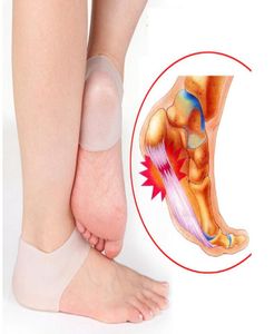 Silikon Ayak Çatlak Bakım Aracı Nemlendirici Jel Topuk Çoraplar Çatlamış Cilt Bakımı Koruyucu Pedikür Sağlık Monitörleri Massager5140521