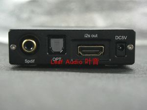 XMOS XU208 Asenkron USB Dijital Arayüz Ses Kartı Koaksiyel Optik Fiber DOP, IIS çıkışı DSD 256 HDMI uyumlu
