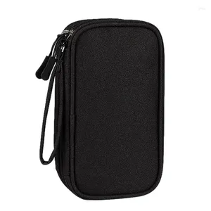 Storage Bags Cable Organizer Bag Carrying Electronics Accessories Travel Pouch Waterproof Cord For Hard Disk