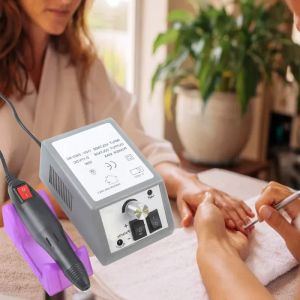 Ćwiczenia elektryczne wiertło paznokci Maszyna Manicure Pedicure File Tools Zestaw elektryczny polerkowanie do paznokci ćwiczenia szlifierki