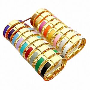 Pulseira dourada Banglery jóias clássicas de boa qualidade stainl aço fivela fi jóias masculas charme feminino pulseiras de luxo sier ouro j3ho#