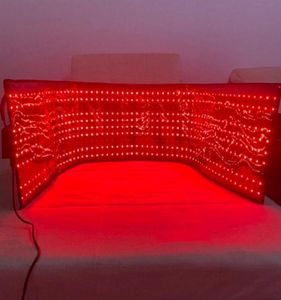 Verbrennungskörperbauchfettreduktionskissen LED schlampe Gürtel 850 nm Bauch Brennen Slim Patch Rotlichttherapie Lipo Wrap Mat4603207