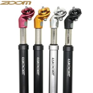 ZOOM Suspension Seatpost Shock Absorber Damping Alu MTB Mountain Bike Bicycle Seat Post 254 272 286 301 304 309 316 339 240325