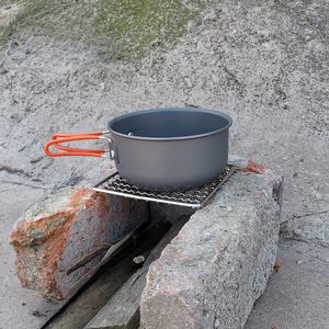 2024 rostfritt stål grillgrillnät, meshes rit trådnät camping vandring utomhus grill rostfritt stål grill grill net rostfritt