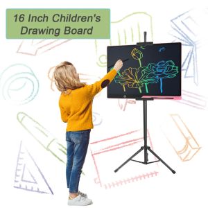 16Inch LCD Drawing Tablet For Children Toys Electronic Doodle Writing Tablet Digital USB Charging Colorful Handwriting Pad Gift