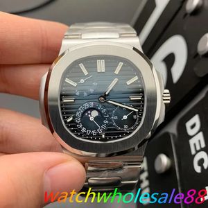 U1 من أعلى الدرجة AAA Watch Luxury Watch Automatic Mechanical Watches for Men 40mm 57121a ZF Factory 1: 1 Clon Eta240 Watch Stains Steel Strap Wristwatches