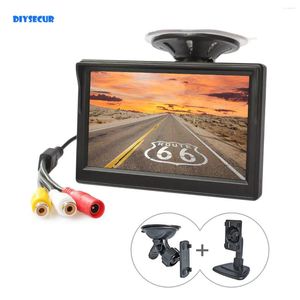 5inch TFT LCD Display Reversing Backup Rear View Car Monitor With Suction Cup And Bracket For Camera