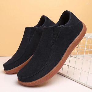 Casual Shoes Damyuan Lightweight Classic Loafers Non-slip Men Sneakers Breathable Walking Flats Plus Size Wide Barefoot For