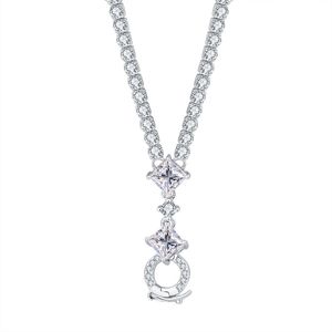 Versatile Silver Link Chain Necklace 45cm Extension Chain Women's Fashion Accessories