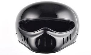 Motorradhelme japanischer Helm Thompson Co Vollgesichts Glasfibne Vintage für Männer und Frauen Retro Jet5059090