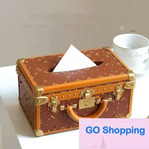 Simple Tissue Boxes Napkins Creative Nordic Style Ins Drawing Multi-function Storage Tissue Box