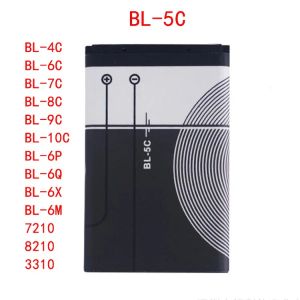 BL 5C BL5C BL-5C 3.7V литий-полимерная батарея телефона для Nokia 1100 1110 1200 1208 1280 2600 2700 3100 3110 5130 6230 1600 Часть
