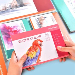 Paper Potentate Watercolor Paper 300g 16 Sheets Wood Pulp Acid Free Sketchbook for Drawing Painting Color Pencil Book Art Supplies