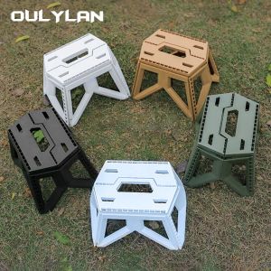 Bags Portable Folding Stool Maza Square Stool Camping Plastic Stool Children Small Short Legs Stool Outdoor Fishing Folding Chair