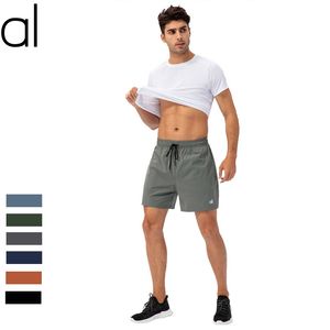 AL-182 uomini Shorts Summer Gym Fitness Shorts Shorts che eseguono pantaloncini per il tempo libero per asciugatura rapida maschi