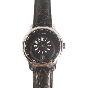 الفاخرة L U. C Series 161880-1002 Platinum Automatic Mechanical Men's Watch 146338