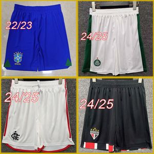 22 23 Brasile pantaloncini da calcio da uomo 2024 2025 Palmeiras San Paolo Flamenco casa lontano pantaloncini da calcio da uomo 24 25 Flamengo Pantaloncini Taglia S-2XL Panta cortos de futbo